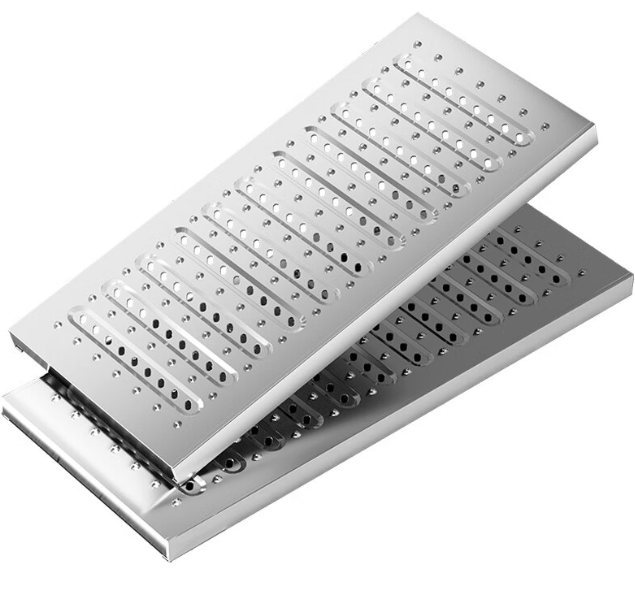 九合垸原种场不锈钢沟盖板展示